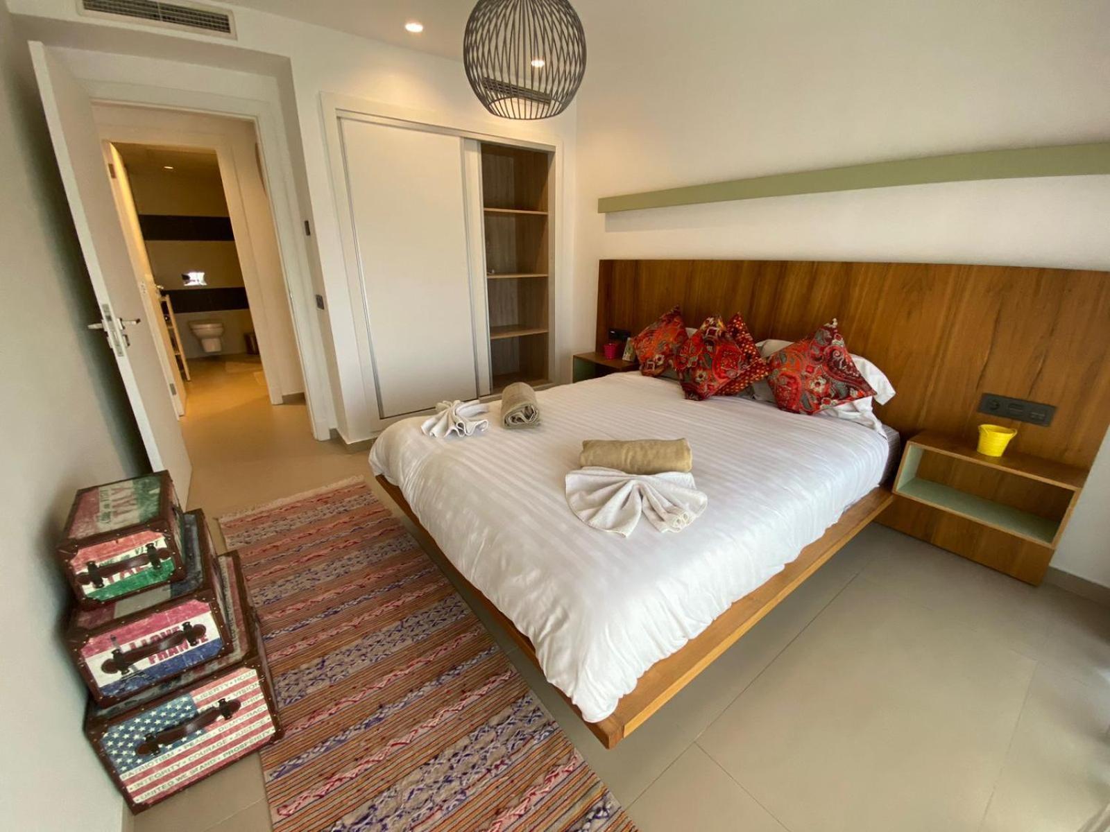 Luxueux Appart Hivernage Avec Vue Sur L"Atlas มาร์ราเกช ภายนอก รูปภาพ